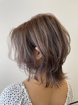 ヘアーサロン エンス(hair salon Ens) 30代40代◎大人可愛いくびれミディアムウルフ