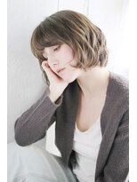 オティアプラスエヌ(OTTIA+n)&nbsp;20代30代40代　外国人風レトロロマンボブ【松山】