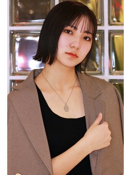 ルーチェ(Luce) ◆カジュアルマットグレー/切りっぱなしボブ◆