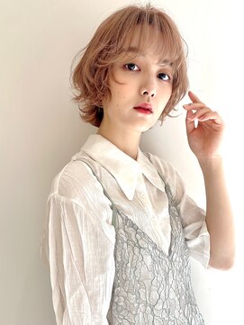 ケーツー エム 京都ラクエ(k-two emu) 女性っぽさを大事に♪愛されマッシュボブ★_ナチュラルボブ/20代