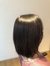 ナチュラルハート(Natural Heart) 傷まないオーガニックヘナカラー白髪染め★ナチュラルボブヘアー