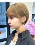 ［岩井style］20代30代40代耳掛けショートヘア