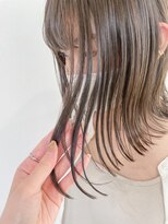 ヒビヲ(HIBIO)&nbsp;ダブルカラーピンクベージュピンクカラーケアブリーチミニボブ