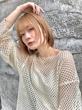 シエラ 心斎橋(CIERA.) CIERA.柔らかショートボブ×透明感ベージュ