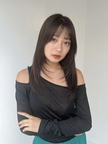 ネイヴィル オモテサンドウ(navile omotesando)&nbsp;シャギーレイヤー×ストレートヘア