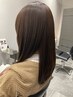 【周年限定】纏り艶髪☆髪質改善プレミアムカラー+小顔カット¥15300