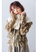 ニュアンスパーマ/ショコラベージュ/ロブヘア船橋/京成船橋