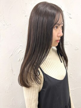 アム(amu) ツヤツヤストレートロング