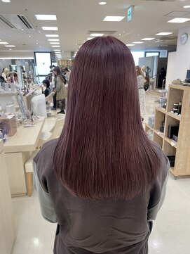 ケンジ 平塚ラスカ店(KENJE) セミロング/透明感カラー/平塚/湘南