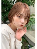 リークフー(Ree cu fuu)&nbsp;10代20代30代/ショートボブ　シースルーバング