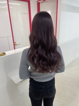 ジーナ 札幌(Zina) 美髪＊エアリーロング＊ピンクブラウン＊髪質改善【Zina札幌】