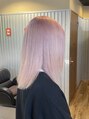 ハイドゥンシーク(HiDE&SEEK) 色落ち綺麗なピンクカラー得意です！