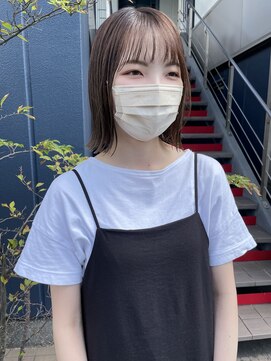 キートス 高知店(kiitos) ★前下がり切りっぱなしボブ