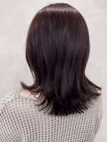 ハイバレーヘアーメゾン(HIGH VALLEY HAIRMAISON) ミディアムボブレイヤーボブ顔周りカット岡山南中央町