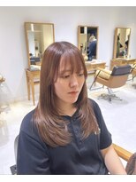 ヘアーメイクブランニュー セントラル 西大寺店(hair make Brand new central)&nbsp;顔まわりレイヤー