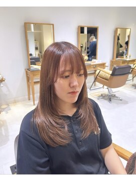 ヘアーメイクブランニュー セントラル 西大寺店(hair make Brand new central) 顔まわりレイヤー