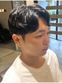 ☆ニュアンスパーマ×センターパートーguestsnap