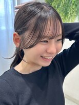 ビューブルー 亀戸錦糸町(VIEW BLUE)&nbsp;◎美髪カールピンクブラウンロングセミディ似合わせ前髪