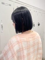 アッシュ 下北沢店(Ash)&nbsp;黒髪ストレートボブ