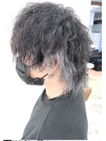 グラスペディア(graspedia)&nbsp;アッシュシルバー【広島メンズパーマ】【広島ハイトーン】