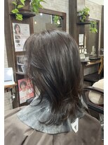 ヘアメイクスタジオ ココ(hair make studio coco) エアリーレイヤーミディ♪
