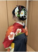 シニヨンアップヘア
