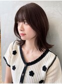 【Say.福岡】くびれミディアム×ショコラカラー×シースルー