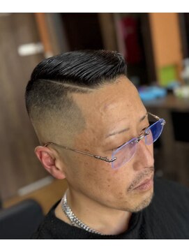 ピシャッとニ代目銀二郎 シンサイ刈り