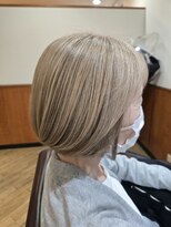 松本平太郎美容室 立川店&nbsp;【立川　ショートボブ　白髪ぼかし　40代50代60代70代◎】
