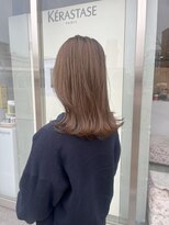 コワファースト 大分(COIFF1RST) ブリーチなし!オリーブベージュカラー