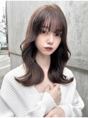 韓国風ロングスタイル