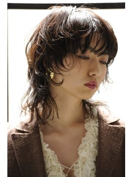 ボヌール 西宮北口(Bonheur) 【西宮北口】モードカジュアルなウルフレイヤーパーマ