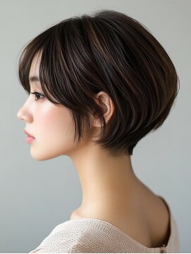 ロディーナ 大口 新子安(rodina) 20代30代40代◎ナチュラルショートボブ/インナーカラー/髪質改善