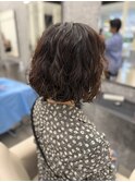ボブ/ボブパーマ/きりっぱ