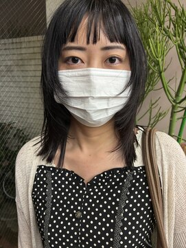 フェンヘアーアイス 中目黒(Fen.hair ici) ★ブルーブラック×暗髪◎透明感ロングレイヤー