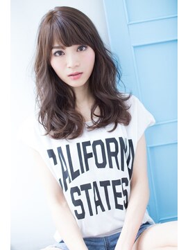 アンヘアー 元町三宮(UNHAIR) ラフなロングヘア×グレージュカラー