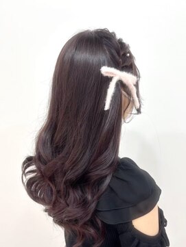 ガーリースタイル/心斎橋/ヘアメ/セットサロン