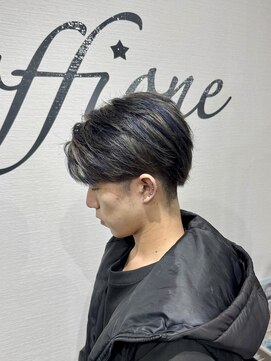 グレーカラー/ブルーメッシュ/ダークシルバー