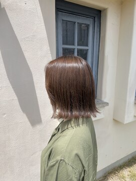 ラポール 蟹江(RAPPORT) 夏にぴったり切りっぱなし外ハネボブ