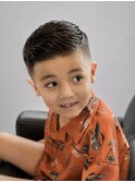 小学生男の子フェードカット爽やかショート