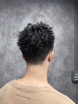 スピン 本八幡(SPIN)&nbsp;MEN’S HAIR/サーフカール/刈り上げセンターパート/本八幡