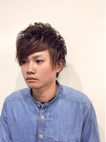 バーバーショップ テト キタヤマ(barber shop tete kitayama)&nbsp;【ROSSO】メンズパーマ スマートマッシュ 2ブロック【ロッソ】