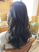 ララテラス(LaLa Terrace)&nbsp;～LaLa Terrace流～ブルーアッシュ×無造作ラフウェーブ