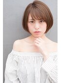 色っぽかわいい小顔ショートボブ