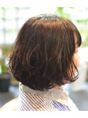 直毛さんに！やわらかパーマ