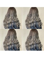 ディー エメ(D-aimer-)&nbsp;編み込みエクステシルバーグレー