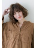【横須賀中央　AGU】ふわっとカジュアルボブ