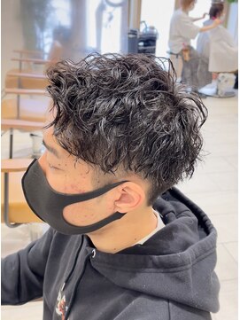 アピッシュココ(apish coco) 刈り上げ×ソフトツイストパーマ