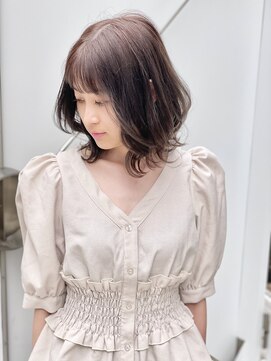 ディア(.eer) 心斎橋/南船場美容室ディア*艶＆透明感パープルアッシュブラウン