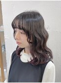 レトロガーリーウェーブ×ローズピンクベージュインナー☆